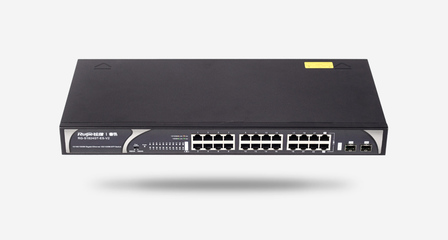 锐捷网络RG-S1824GT-ES-V2双千兆交换机 高效网络与五金工具的完美结合